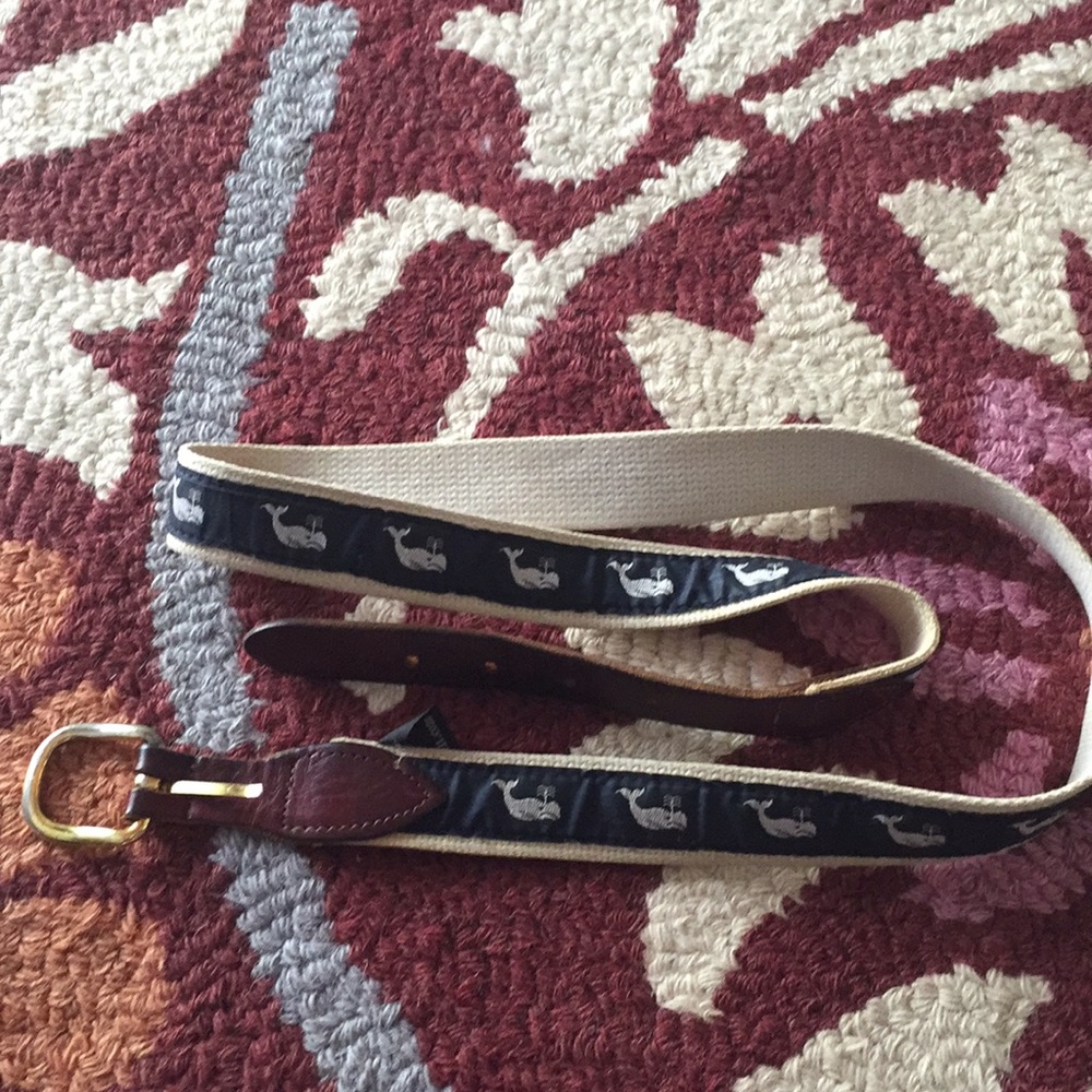 Cape cod belt With Whales